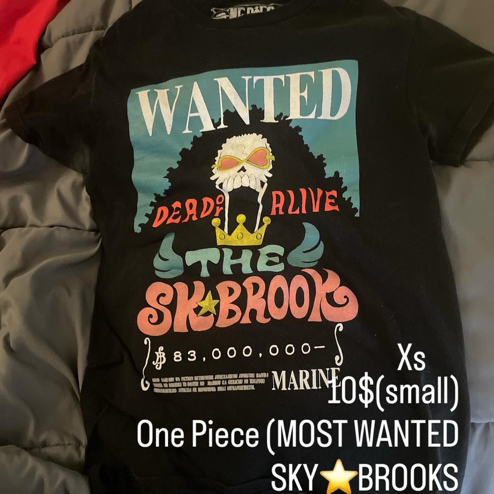 Ripple Junction Black One Piece Wanted Kids T-Shirt